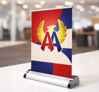 Tabletop Banner Display